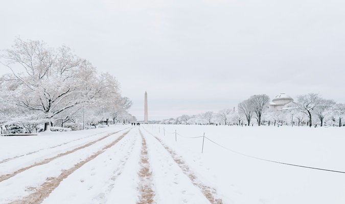 Washington DC no Inverno